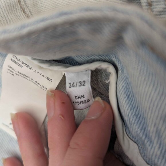 Eytys Mercury lightwash jeans  34/32 - Picture 5 of 5